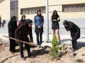 گزارش تصویری مراسم روز درخت کاری در دانشگاه  با حضور ورزشکاران ملی پوش شهرستان شاهرود  